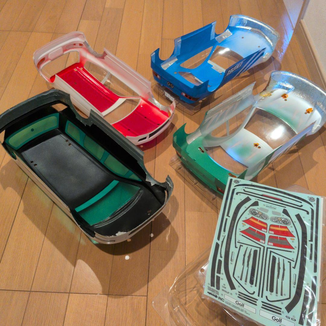 ラジコンカー用ボディ5台セット