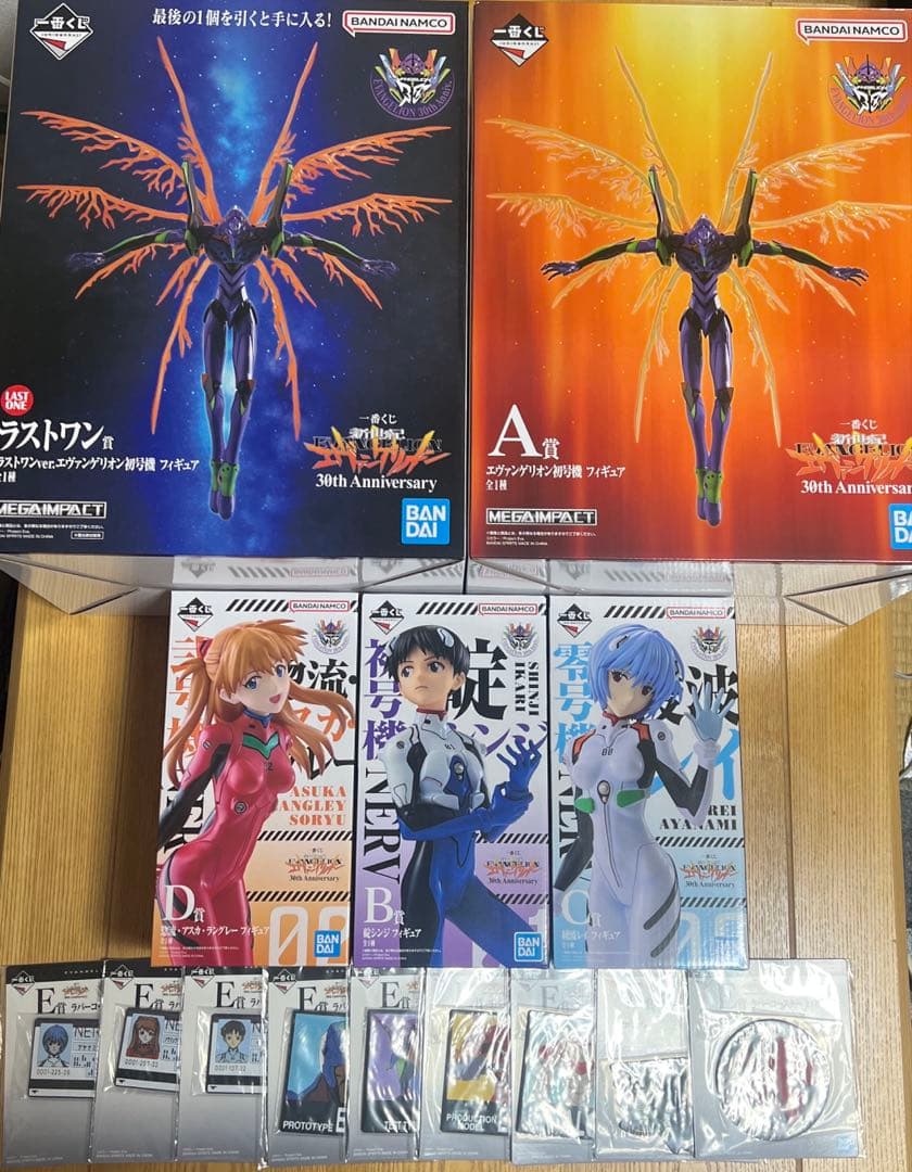 エヴァンゲリオン フィギュアセット 30周年記念