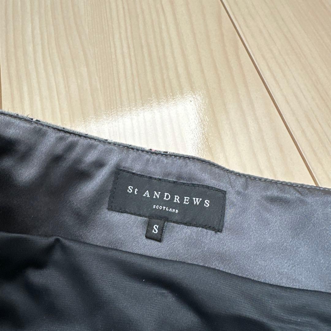 【新品】St Andrews フラワープリント ゴルフスカート　タグ付き