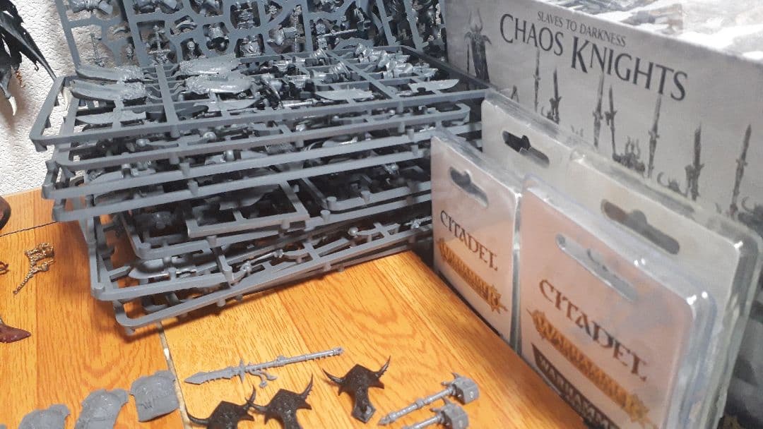 warhammer slave to darkness set 未組有 ジャンク