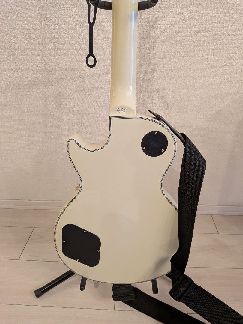 Maison エレキギター ホワイト レスポールタイプ