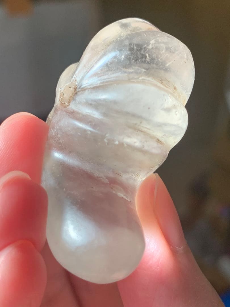 古墳期　出土　本水晶勾玉　水晶　縄文時代　弥生　石器　土器　翡翠勾玉　根付　勾玉