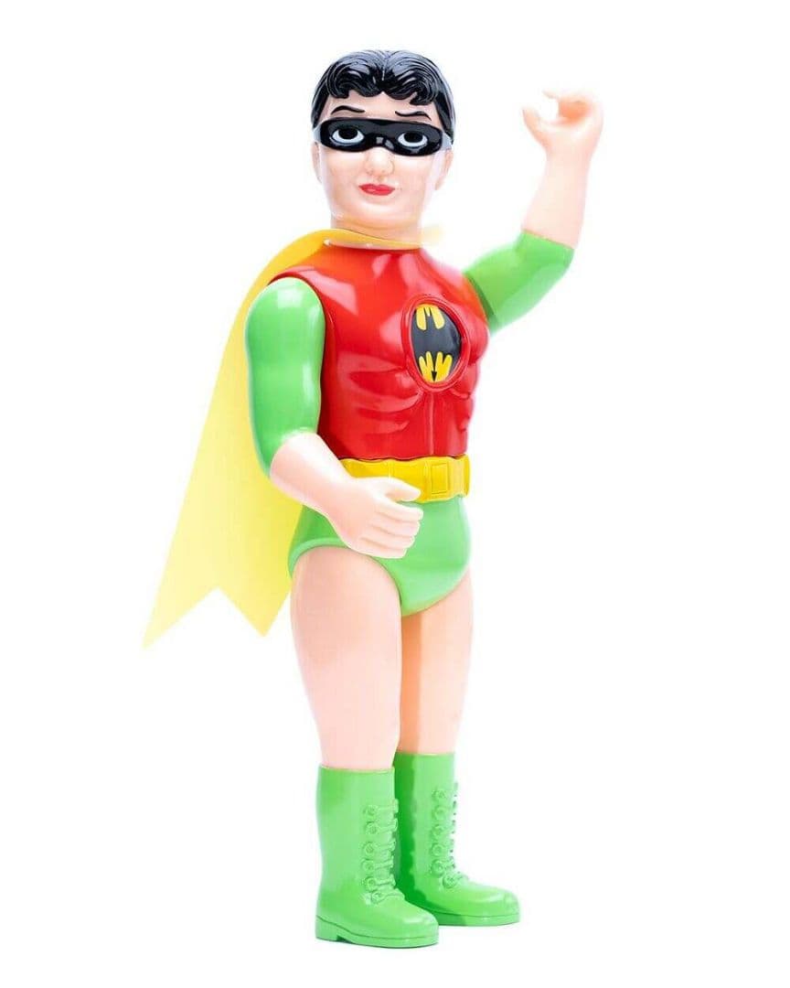 新品　バットマン29cm　ロビン26cm スタンダードソフビ　パチ　フライマン