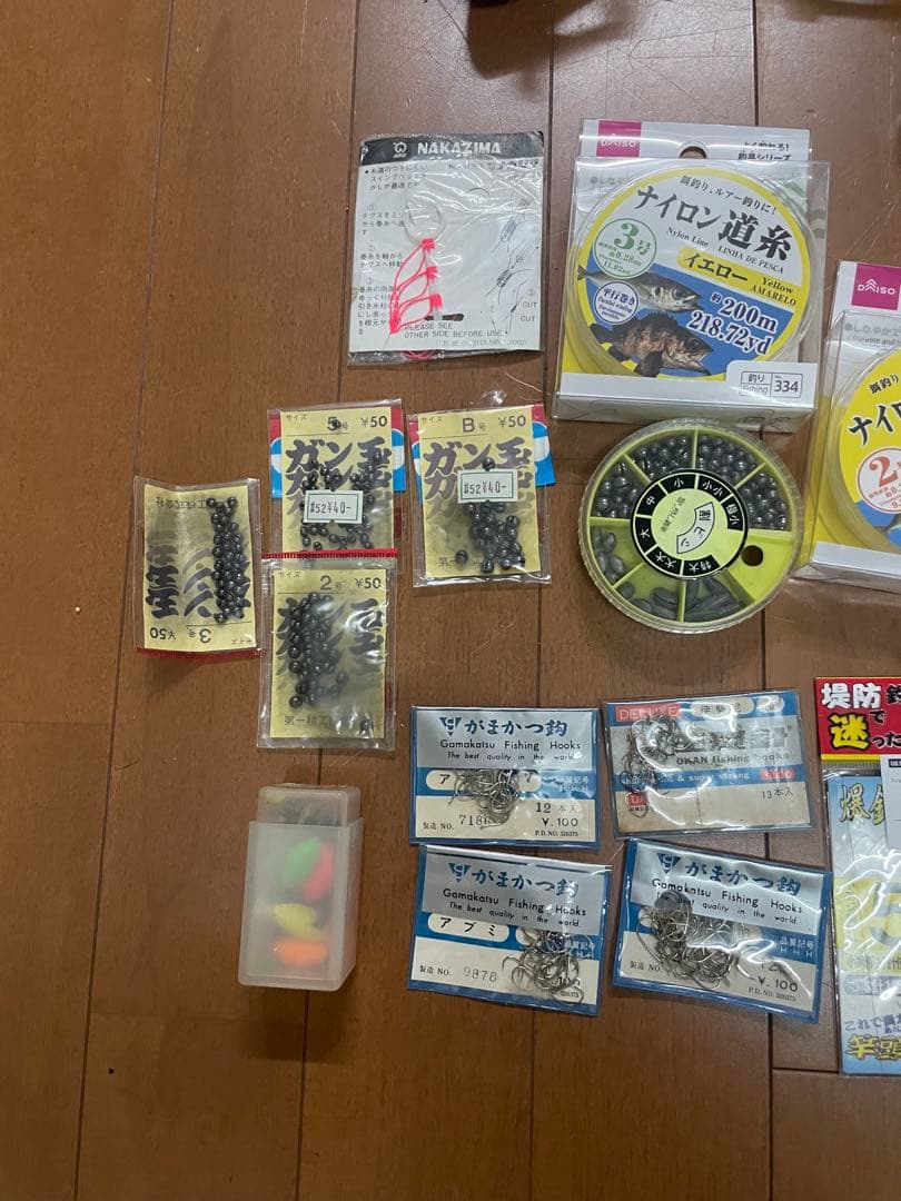❷リール11個 仕掛け釣り道具まとめ売り