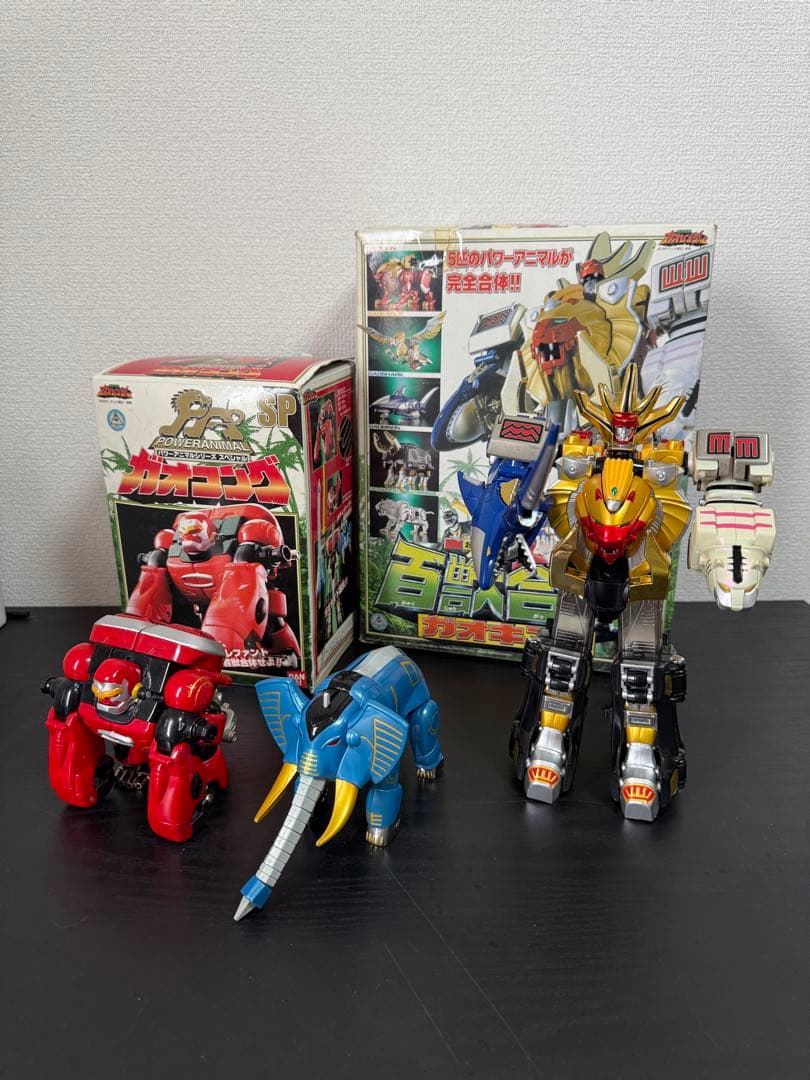 美品　百獣戦隊ガオレンジャー DX超合金ガオナイトセット