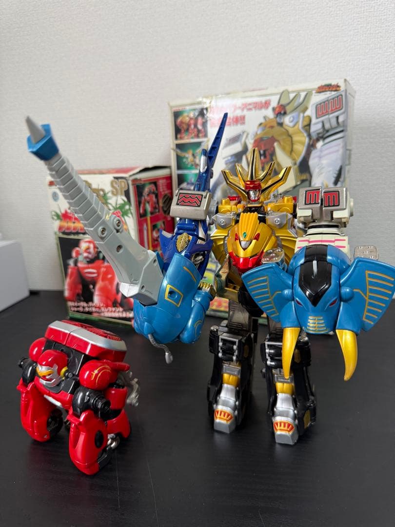 美品　百獣戦隊ガオレンジャー DX超合金ガオナイトセット