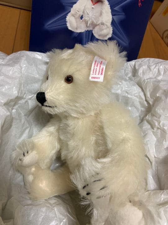 【新品・未使用】シュタイフ　スワロフスキー　クリスタルベア 2005