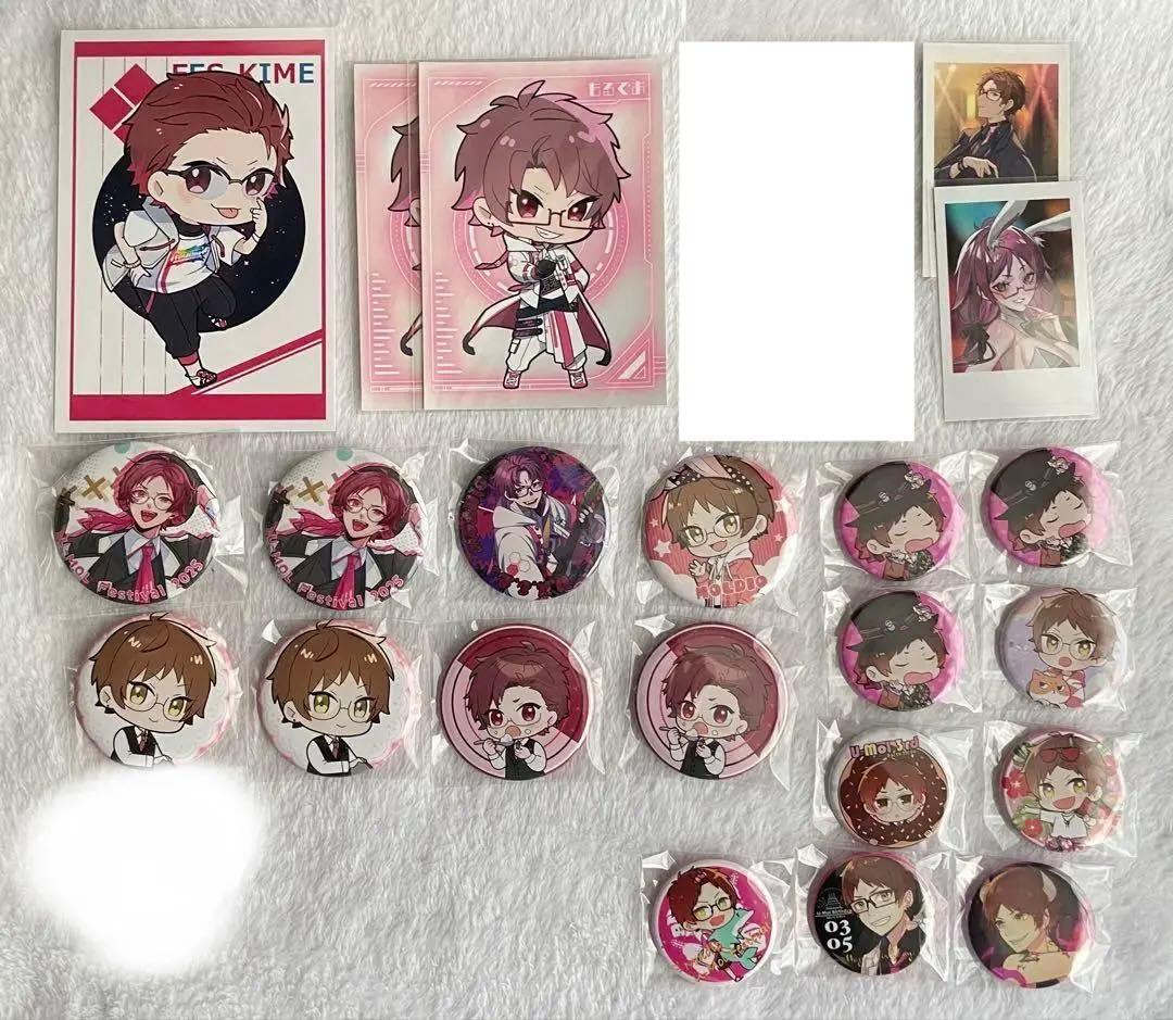 もるでお まとめ売り 缶バッジ ポストカード チェキ チケット