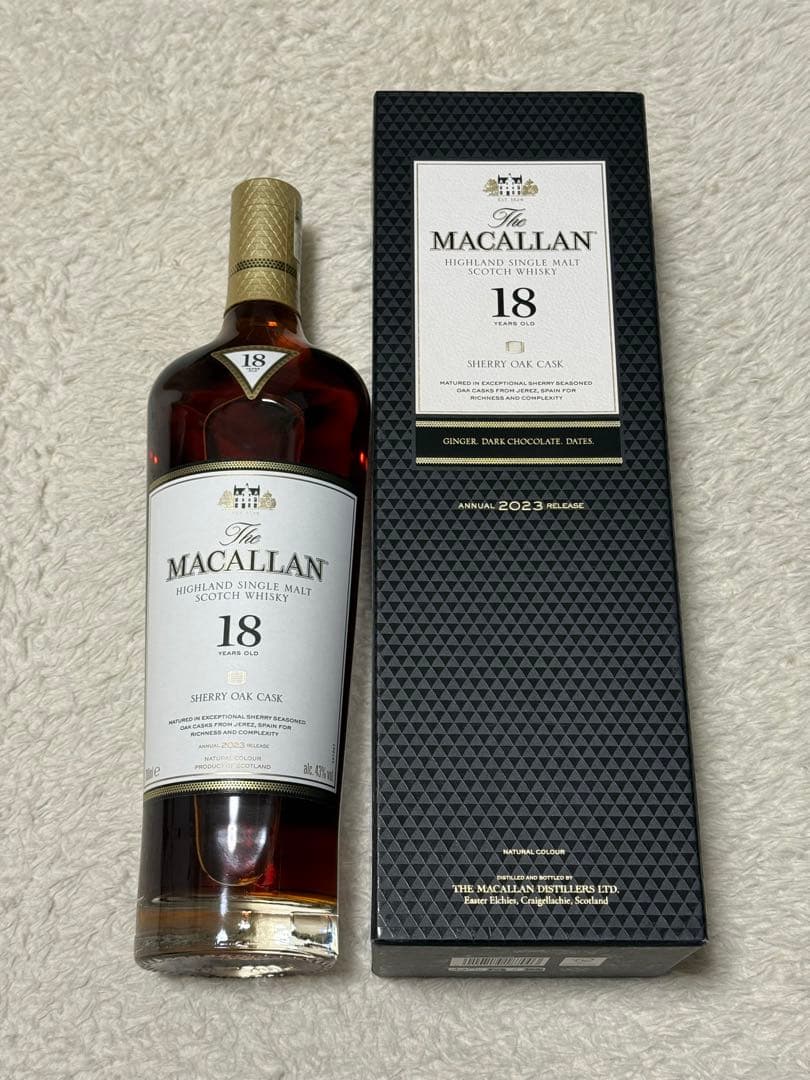 Ballantine's /マッカラン18年セット未開栓品