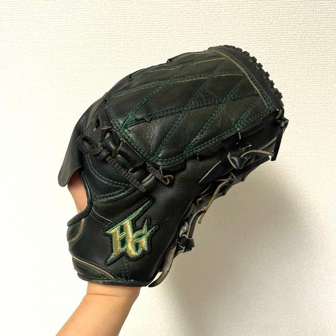 235 ハイゴールド 心極 即戦力 硬式 投手用グローブ