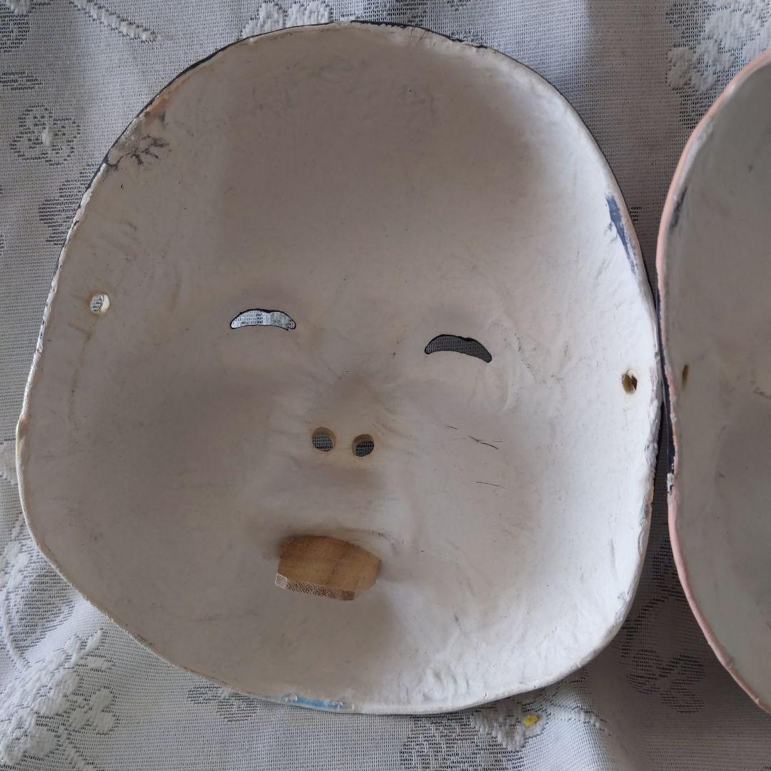 日本舞踊くわえ面おかめひょっとこ