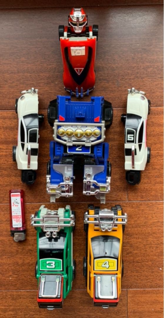 バンダイ製激走合体ロボットDRRV