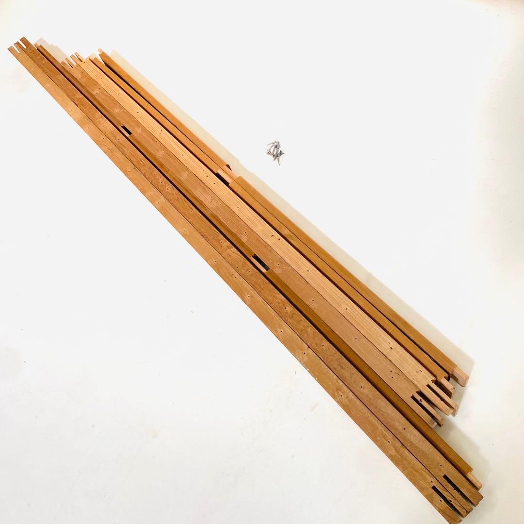 絵画用 木枠 キャンバス枠 マルオカ F100号上枠 杉材 中古良品 送料込⑤