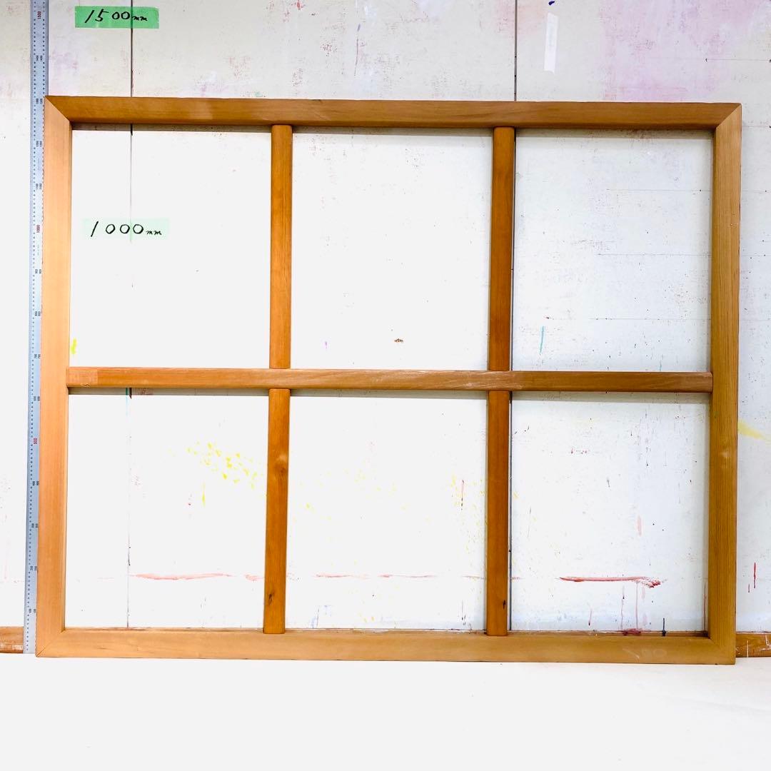 絵画用 木枠 キャンバス枠 マルオカ F100号上枠 杉材 中古良品 送料込⑤
