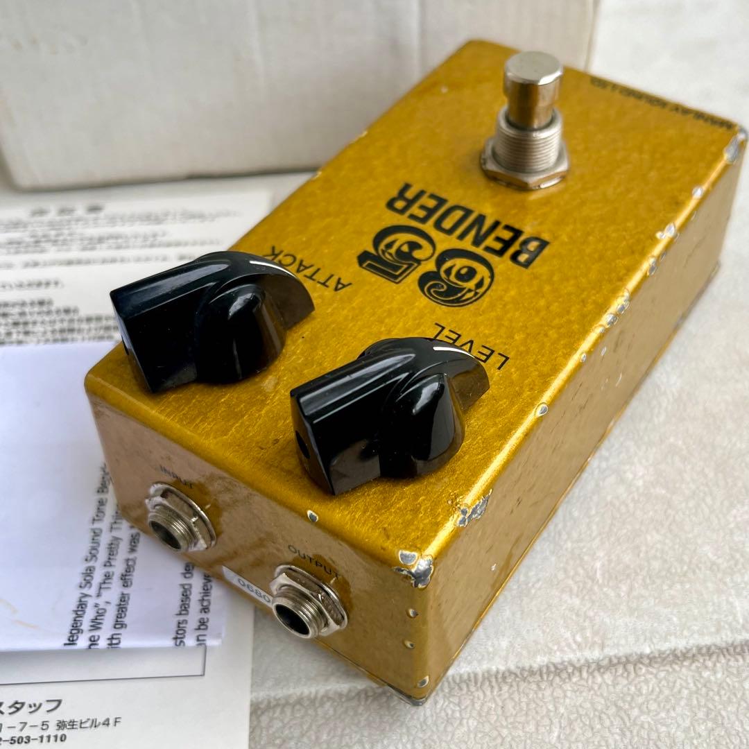 ギター Manlay Sound 65 Bender Tonebender Fuzz