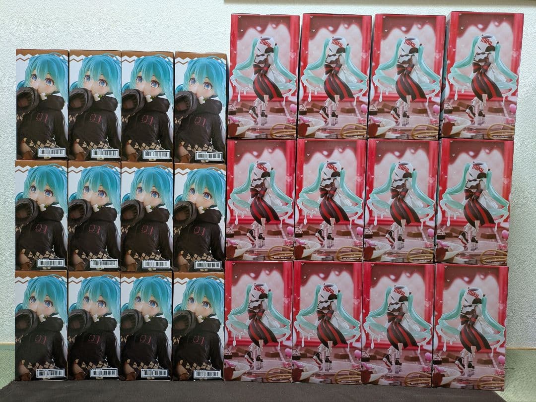 初音ミク チロルチョコ Fashion Outdoor フィギュア24体セット