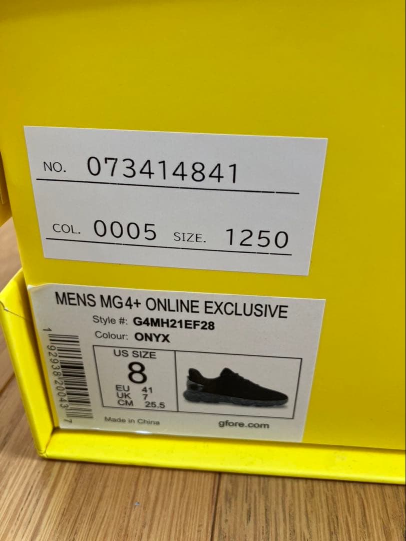 G/FORE MG4+ ゴルフシューズ 限定モデル 防水 スパイクレス 25.5