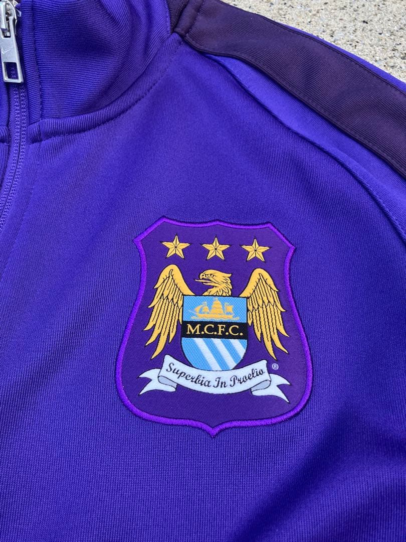 【美品】Nike×マンチェスターシティ　トラックジャケット/ジャージ/ナイキ M