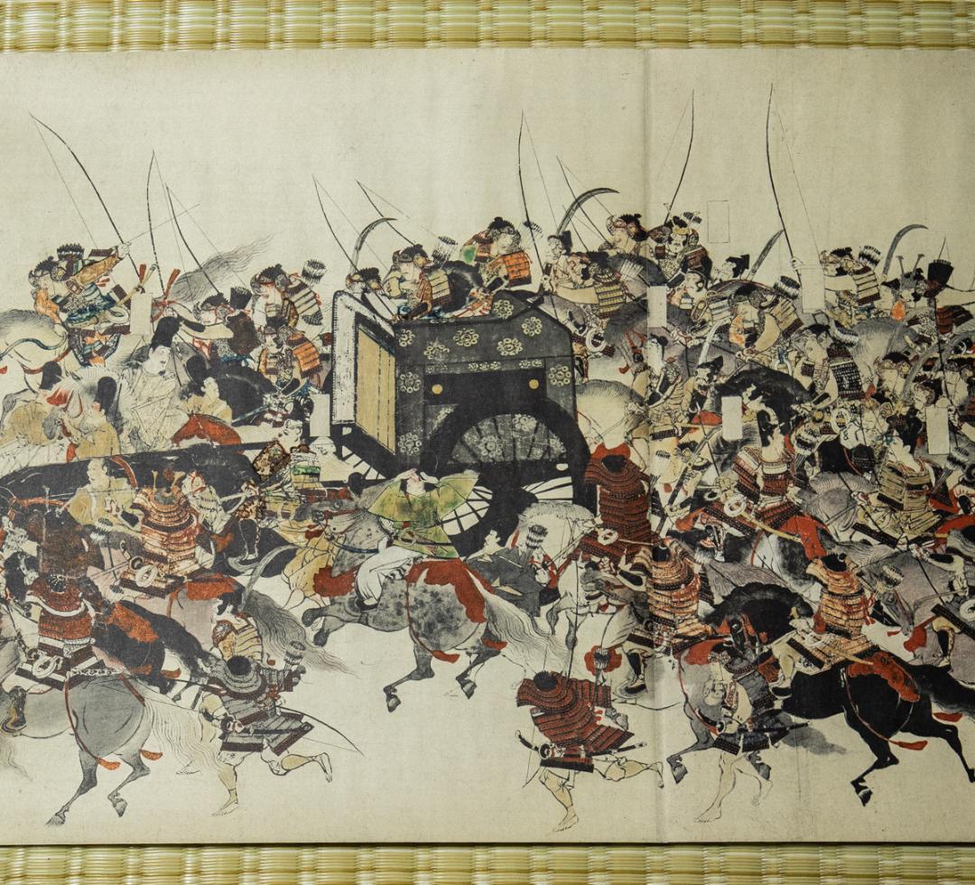 平治物語絵巻 三条殿夜討巻　(ボストン美術館所蔵)　 昭和50年　講談社発行