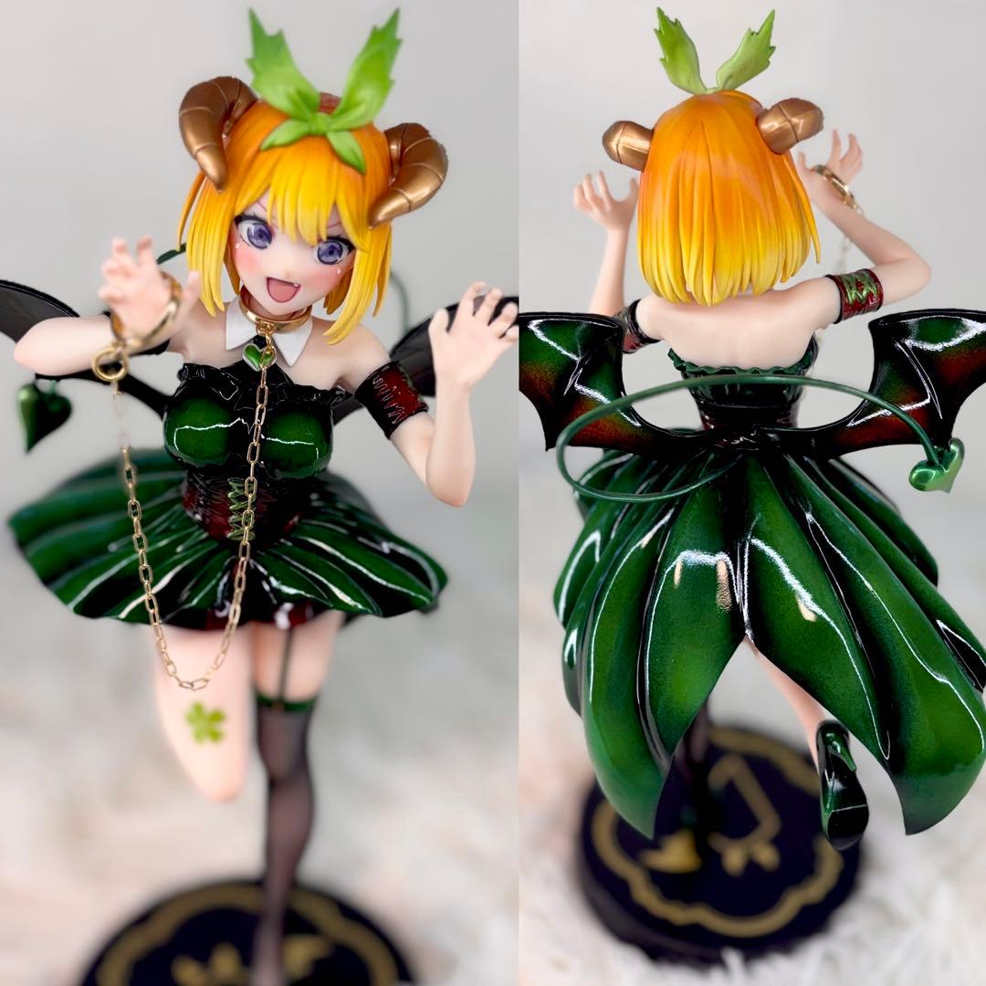 ぐ*す様 五等分の花嫁　中野四葉　フィギュア　リペイント　小悪魔ver ゴールド