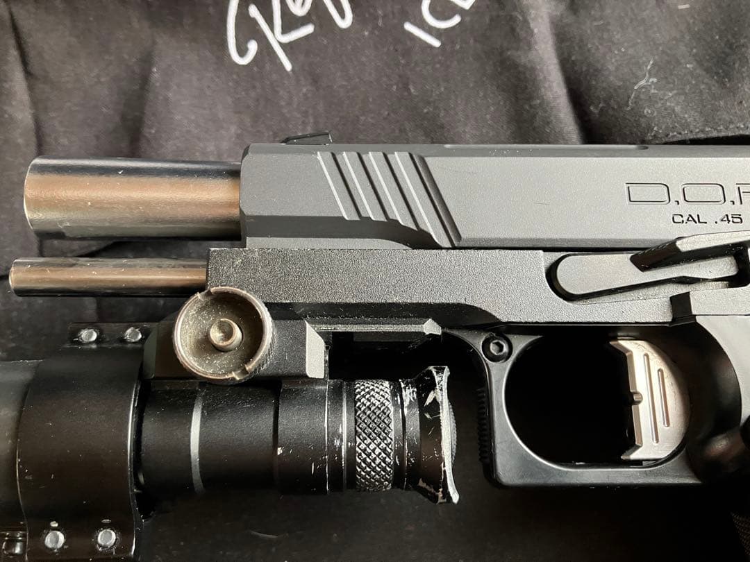 自己カスタム 東京マルイガスガン ハイキャパDOR