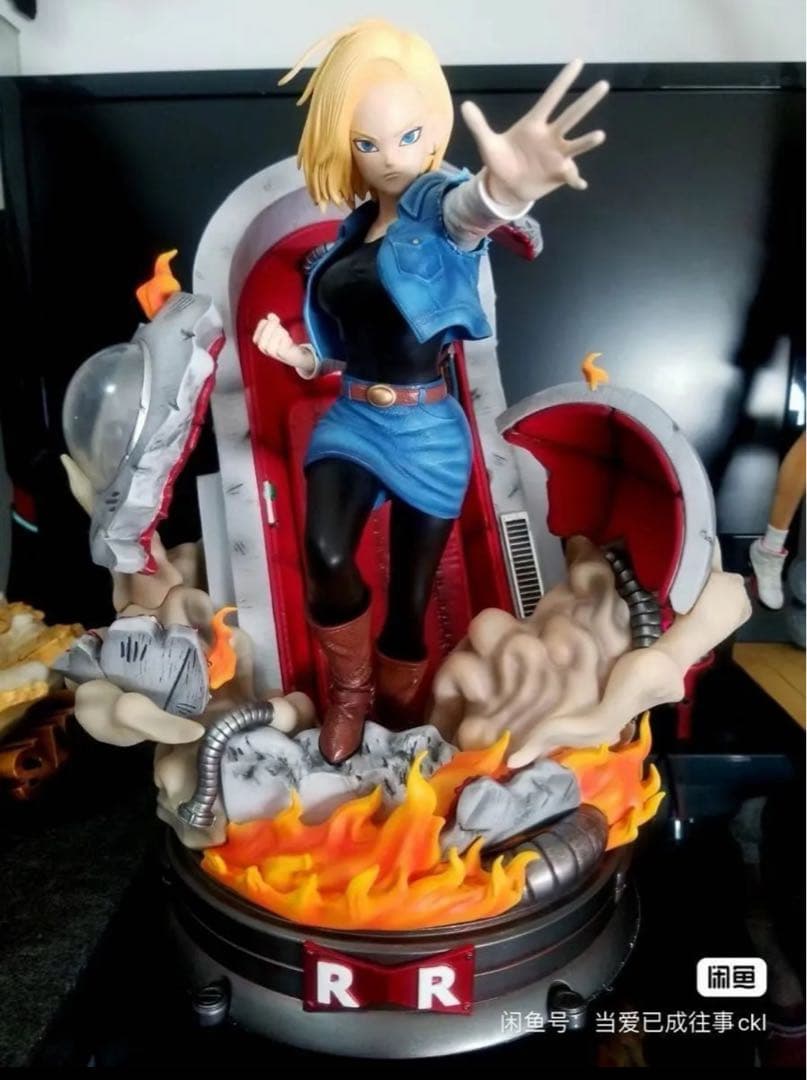 ドラゴンボール　18号人造人　フィギュア 1/6スケール 塗装済み完成品