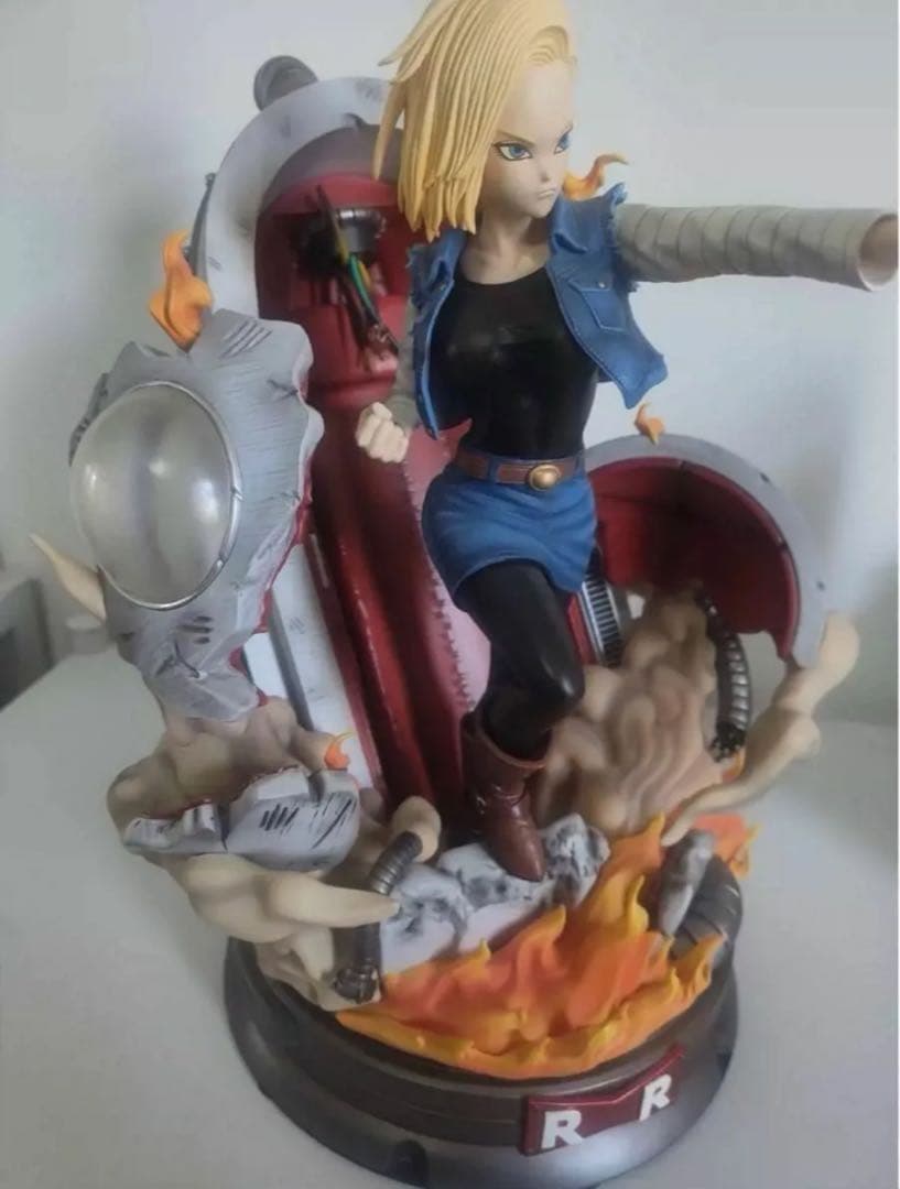 ドラゴンボール　18号人造人　フィギュア 1/6スケール 塗装済み完成品