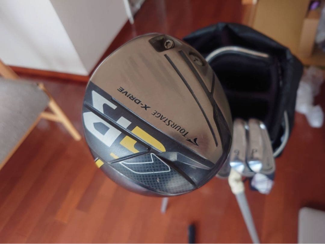 【シオ】ゴルフバックandゴルフクラブセット　初心者におすすめ