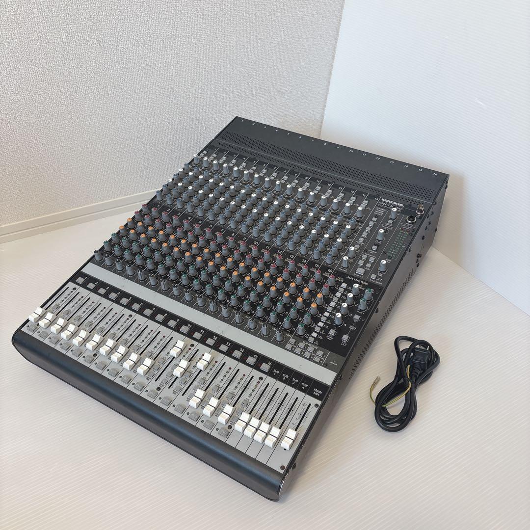 【希少】 MACKIE アナログミキサー ONYX 1640 16チャンネル