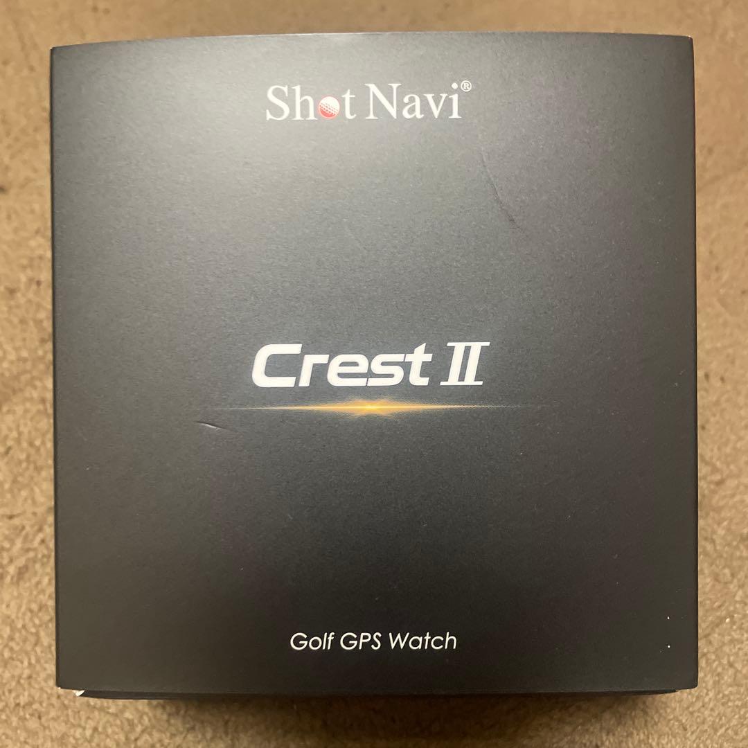 Shot Navi Crest II ゴルフ GPSウォッチ