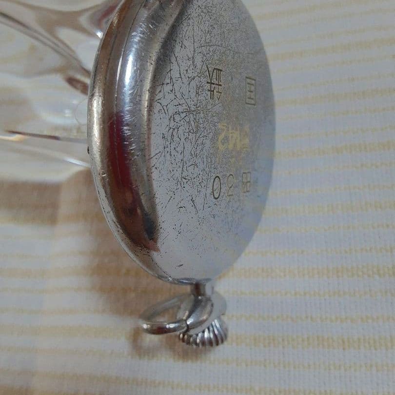 【鶴マーク】19セイコー　SEIKOSHA PRECISION 昭30　国鉄