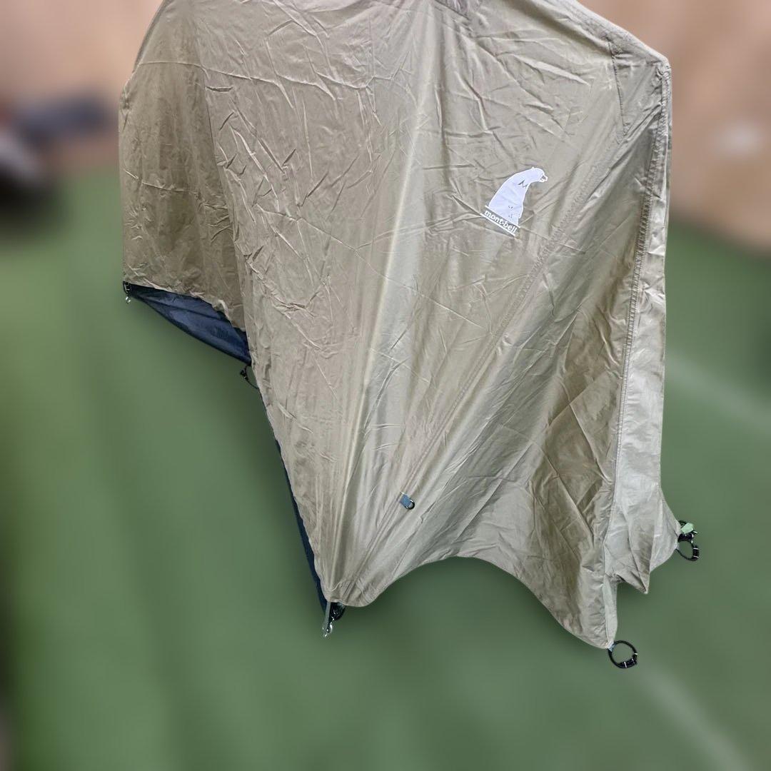 極美品モンベル　ムーンライトテント2型アイボリー　ゆるキャン△志麻リン