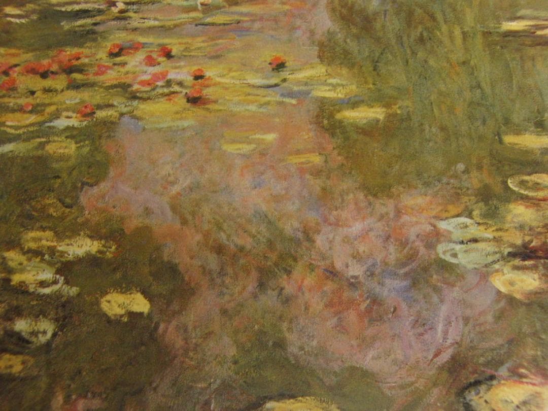 クロード・モネ、「Water Lilies」厳選、希少大判画集・額装画、人気作品