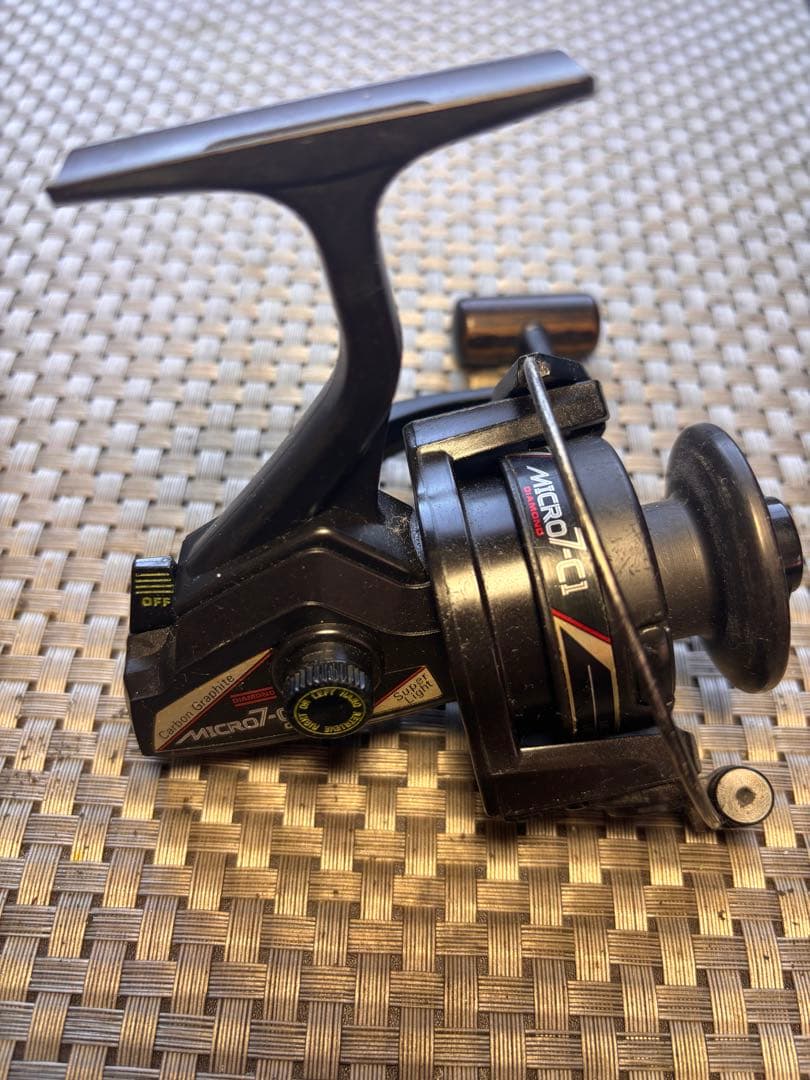 大森製作所　ダイヤモンドリール　Micro 7 -C1 スピニング ブラック