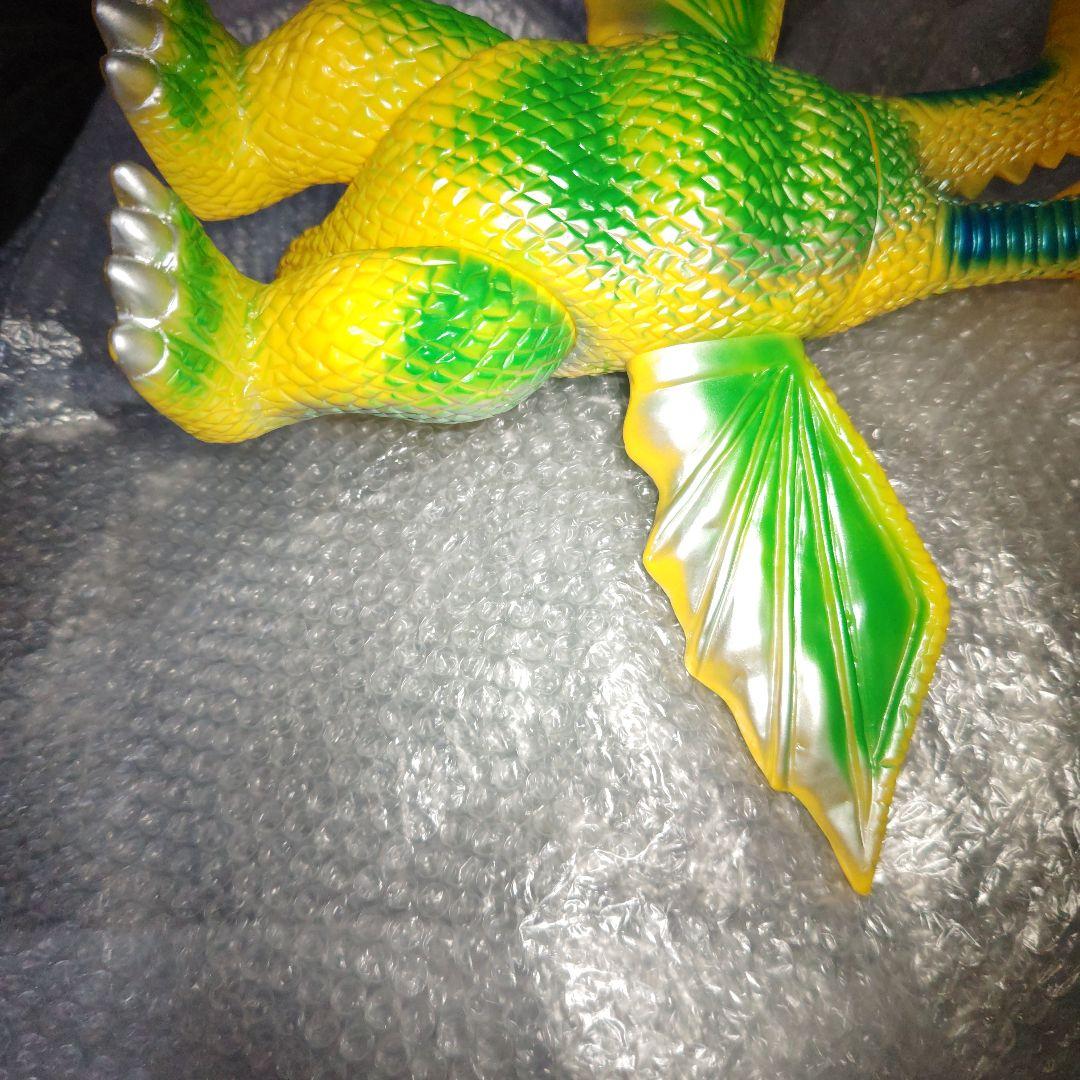 ブルマァク　ジャイアント　キングギドラ　ソフビ　34cm