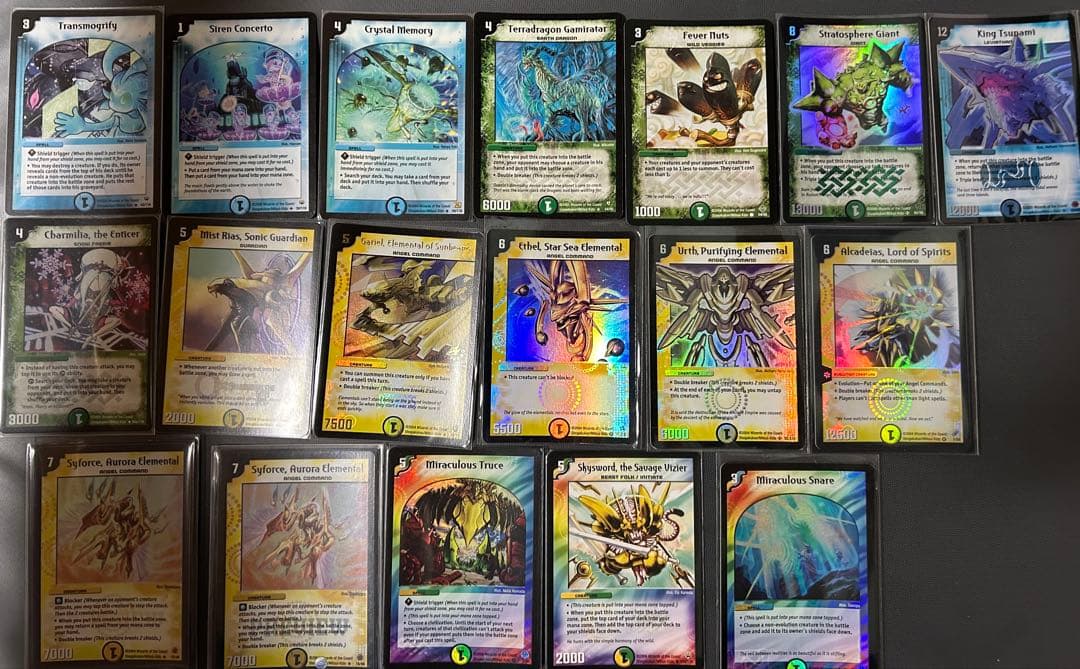 デュエルマスターズ カードセット　海外版　英語版