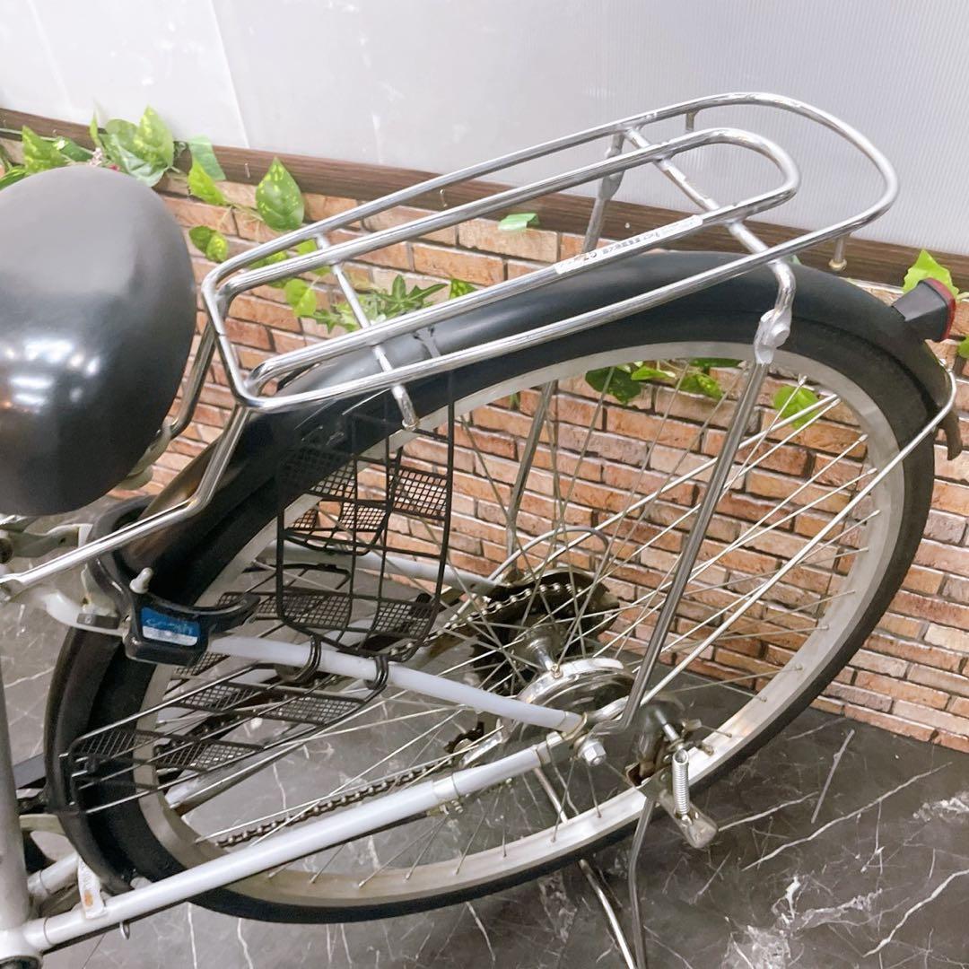 【55】一般車 ママチャリ La Sienne グレー系 27インチ