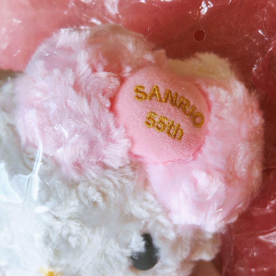 希少レア　ハローキティ　55周年　ぬいぐるみ　ローズボア サンリオ　平成レトロ