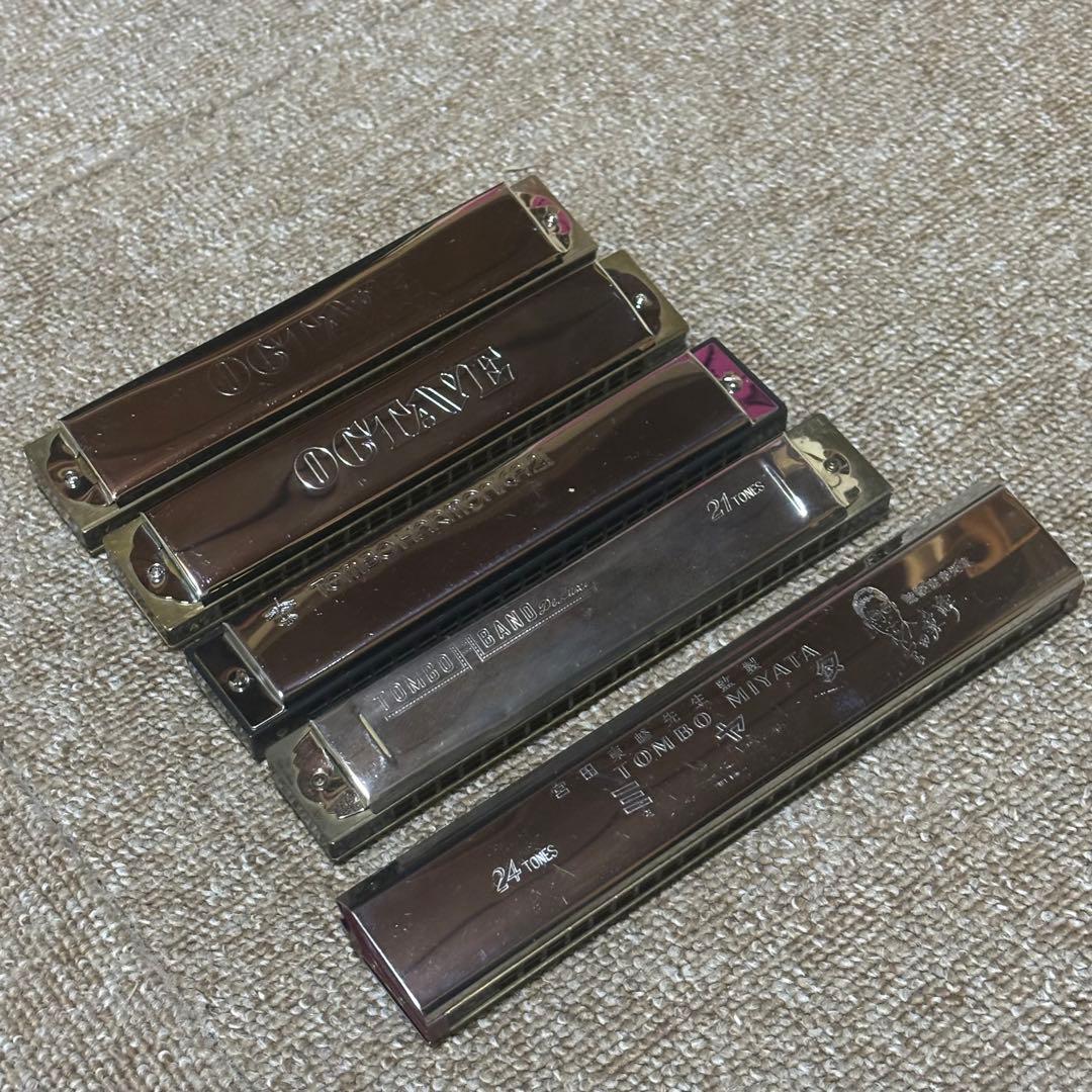 【消毒済‼︎即日発送‼︎】tombo トンボ ハーモニカ セット‼︎