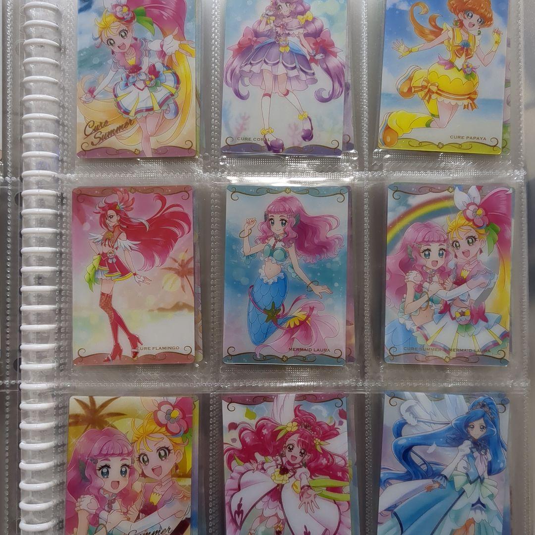 プリキュアウェハース　カード5弾位まで？