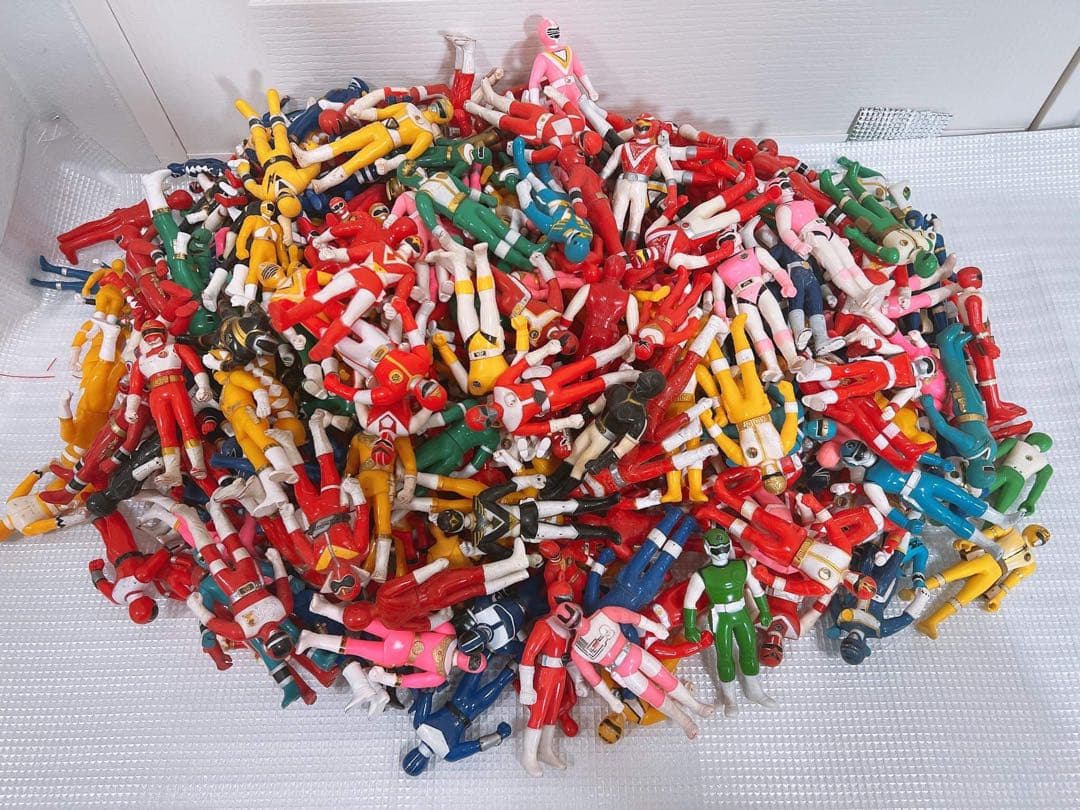 大量まとめてソフビ