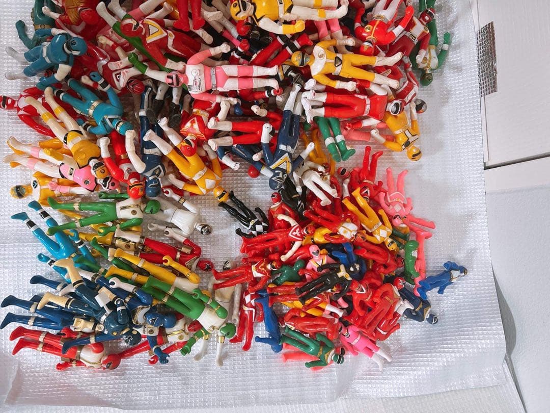 大量まとめてソフビ