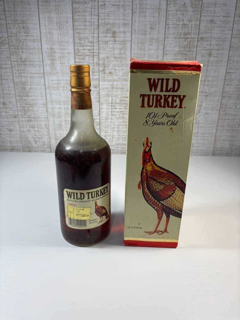 WILD TURKEY ワイルドターキー8年旧ラベル古酒