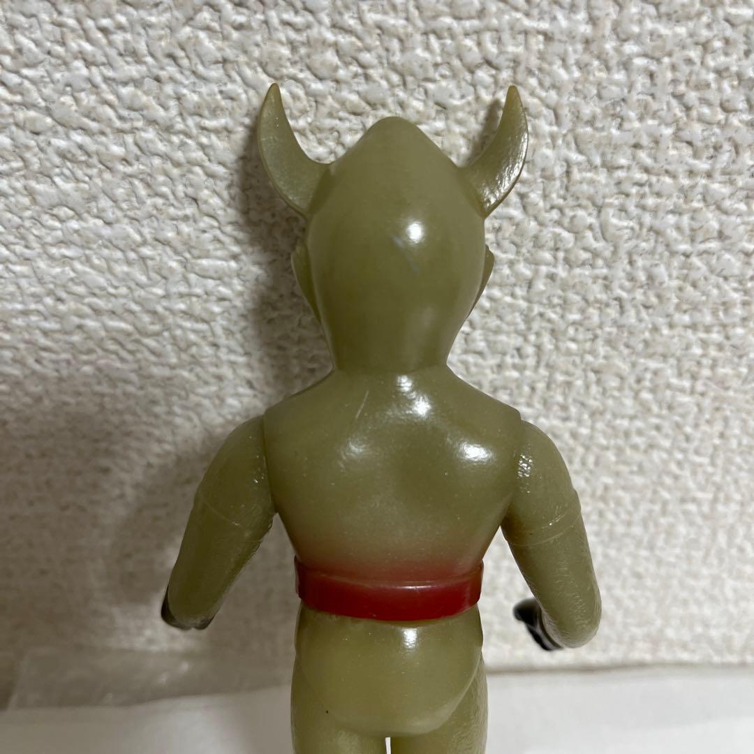 ⚠️貴重・昭和レトロ　ブルマァク　鉄人タイガーセブン　黒仮面　ミニソフビ　当時物