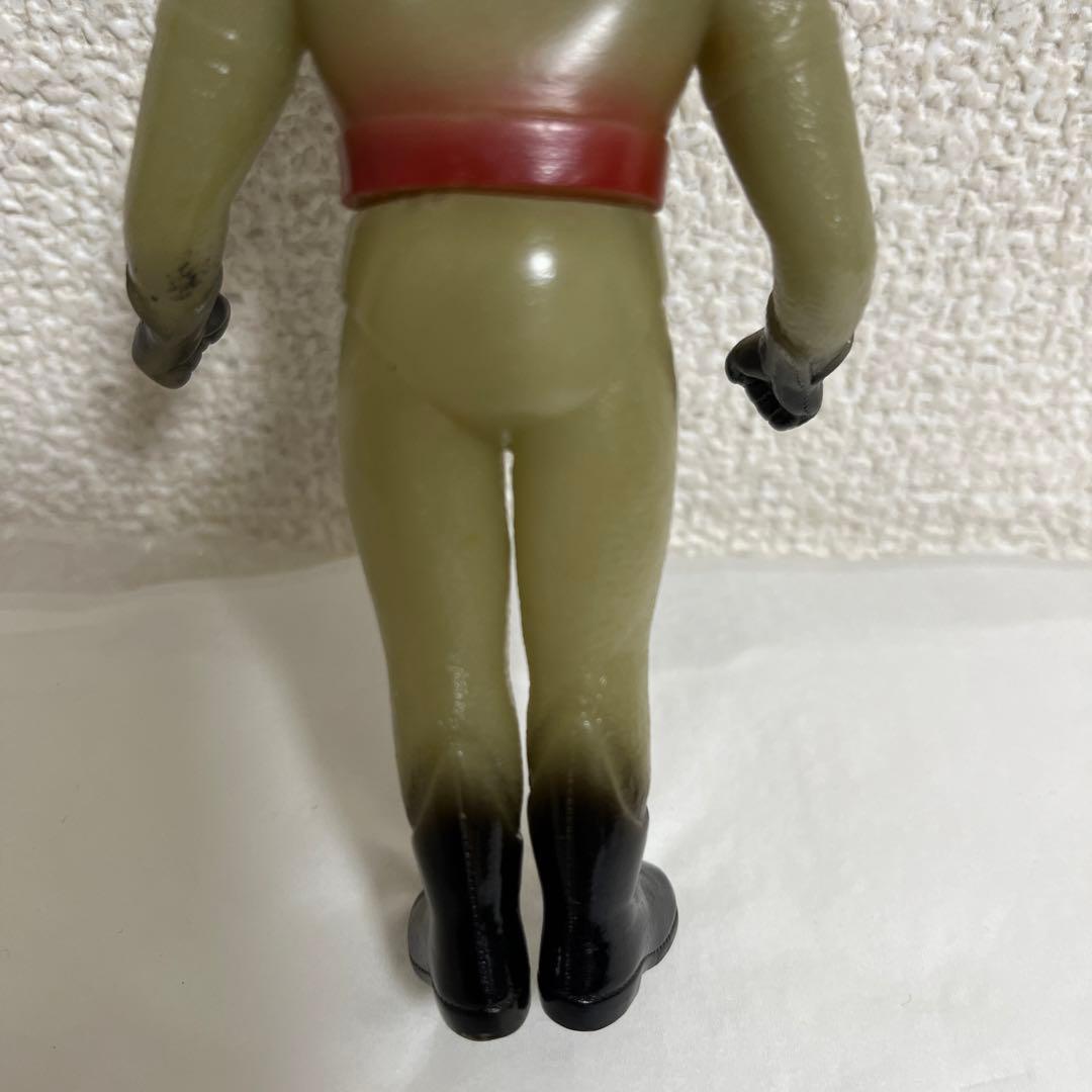 ⚠️貴重・昭和レトロ　ブルマァク　鉄人タイガーセブン　黒仮面　ミニソフビ　当時物