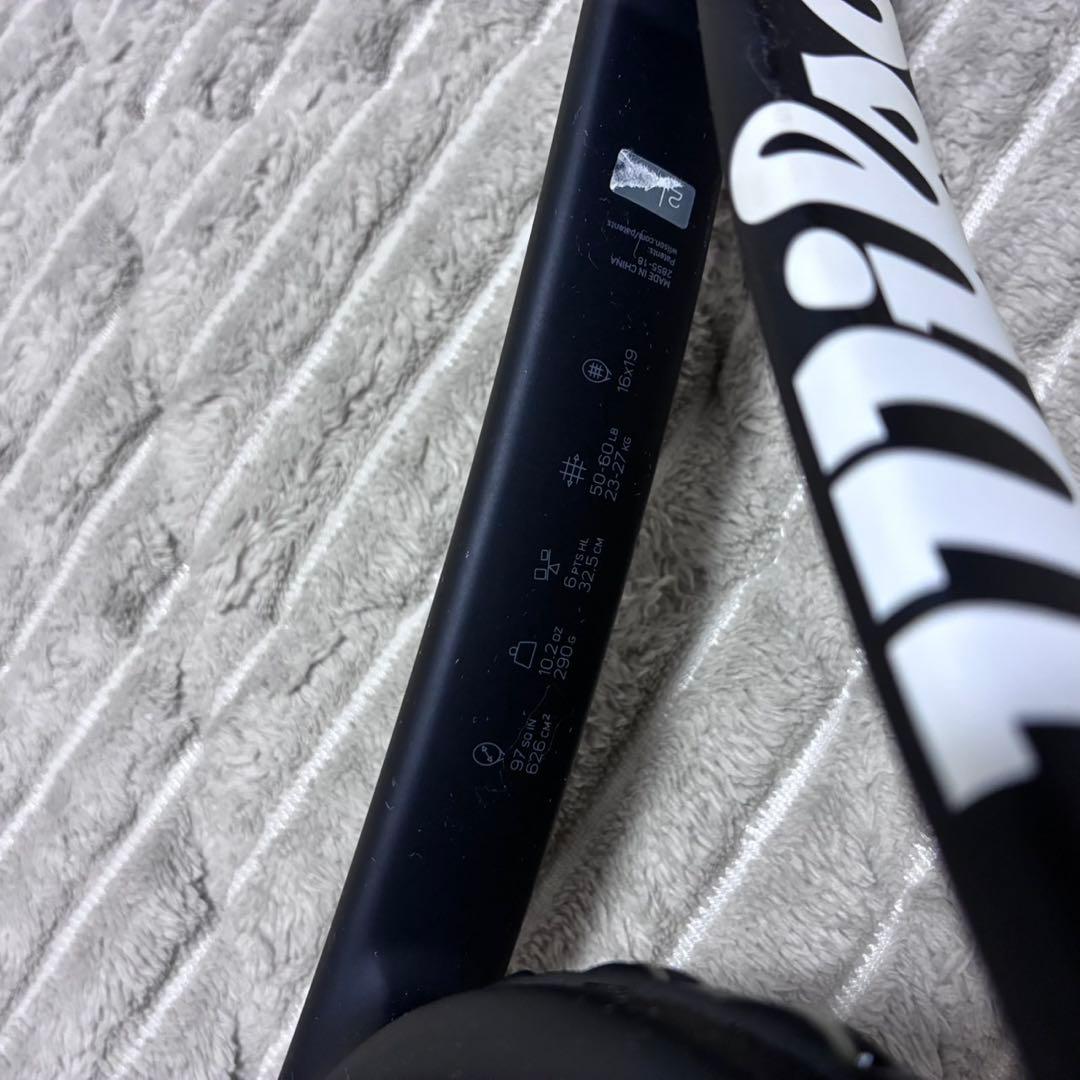 美品　ロジャー・フェデラーデザイン　ウィルソン プロスタッフ 97L V12