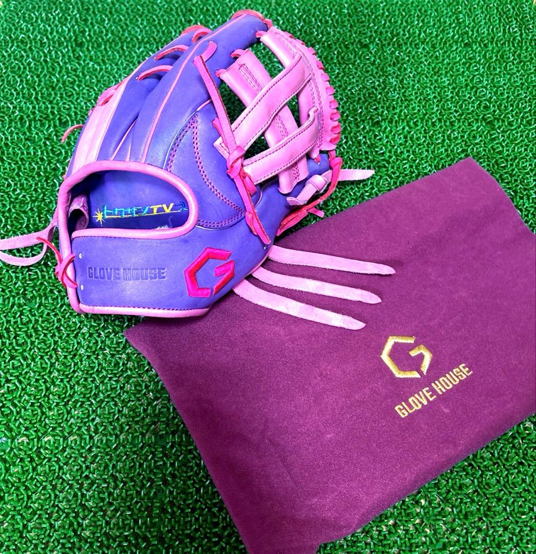 軟式 GLOVE HOUSE 内野手 限定コラボ オーダー トクサンTV