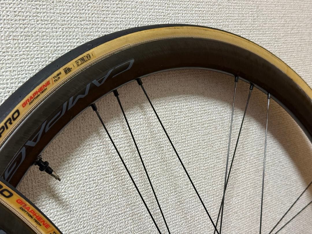 カンパニョーロ シャマル カーボン DB 2way クリンチャー 極美品