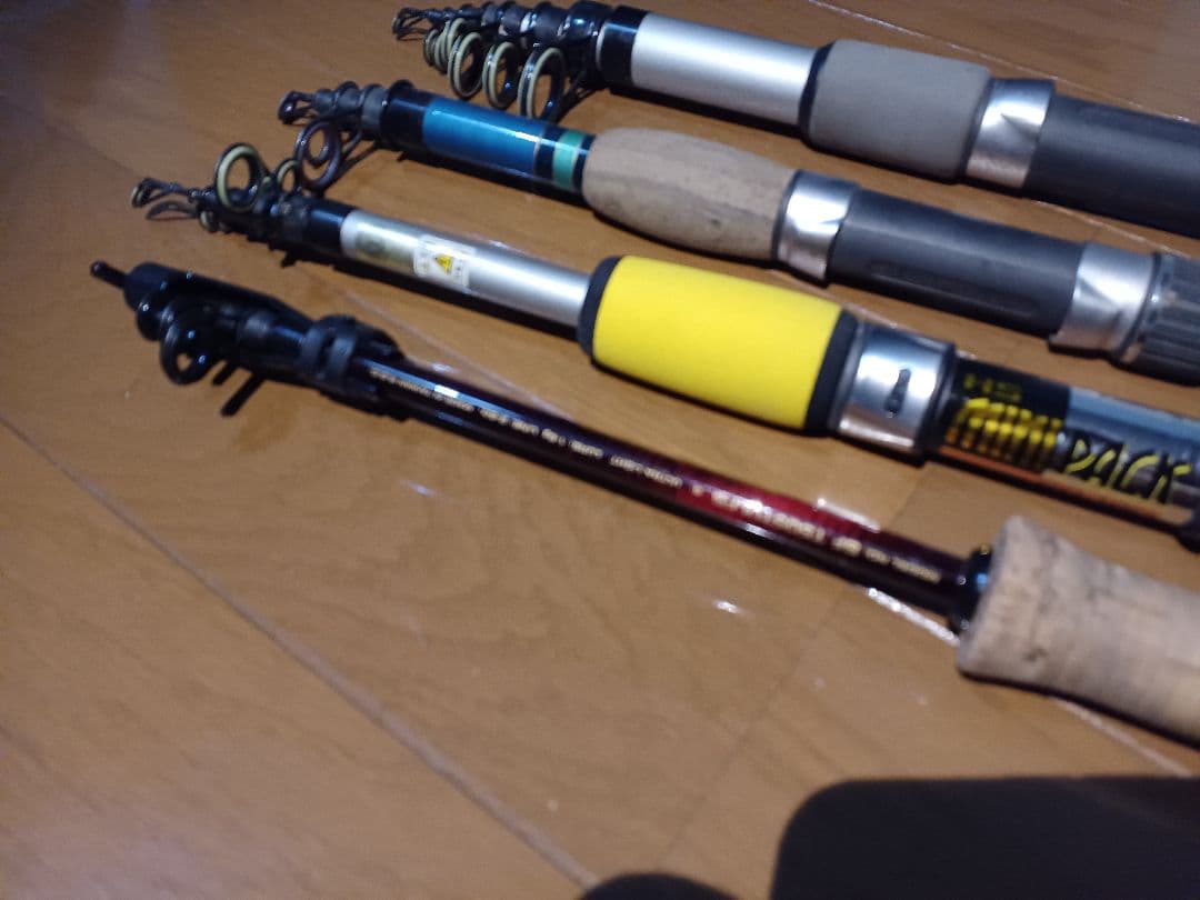 Daiwa ストライクフォースT505T ULFSモバイルパックロッド4本セット