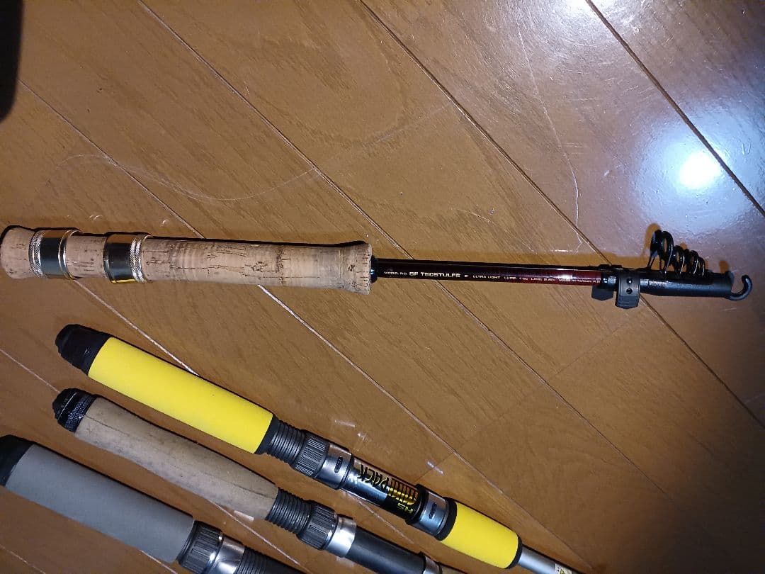 Daiwa ストライクフォースT505T ULFSモバイルパックロッド4本セット